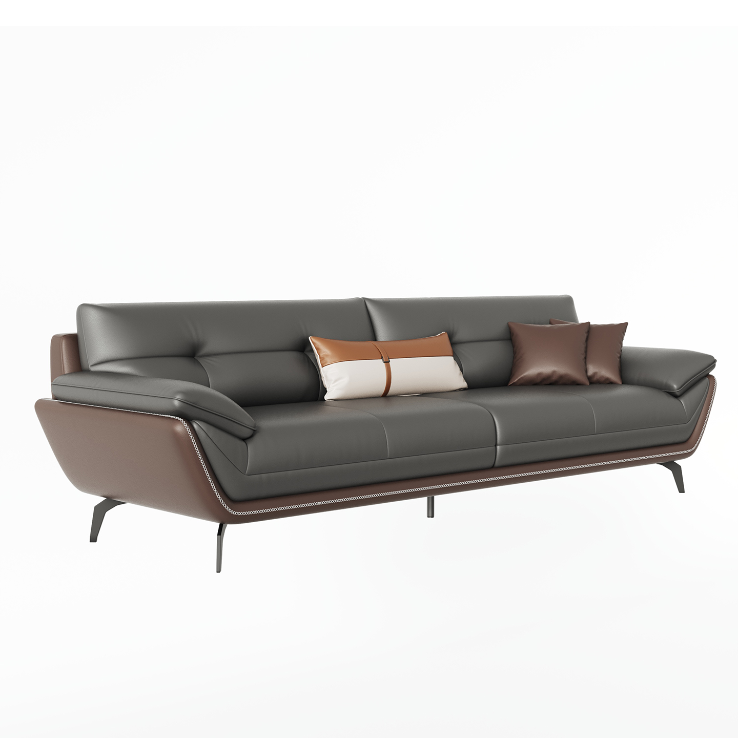 Home Office Furniture Sets - @#3-Seater Reclining Furniture Modern Home Office