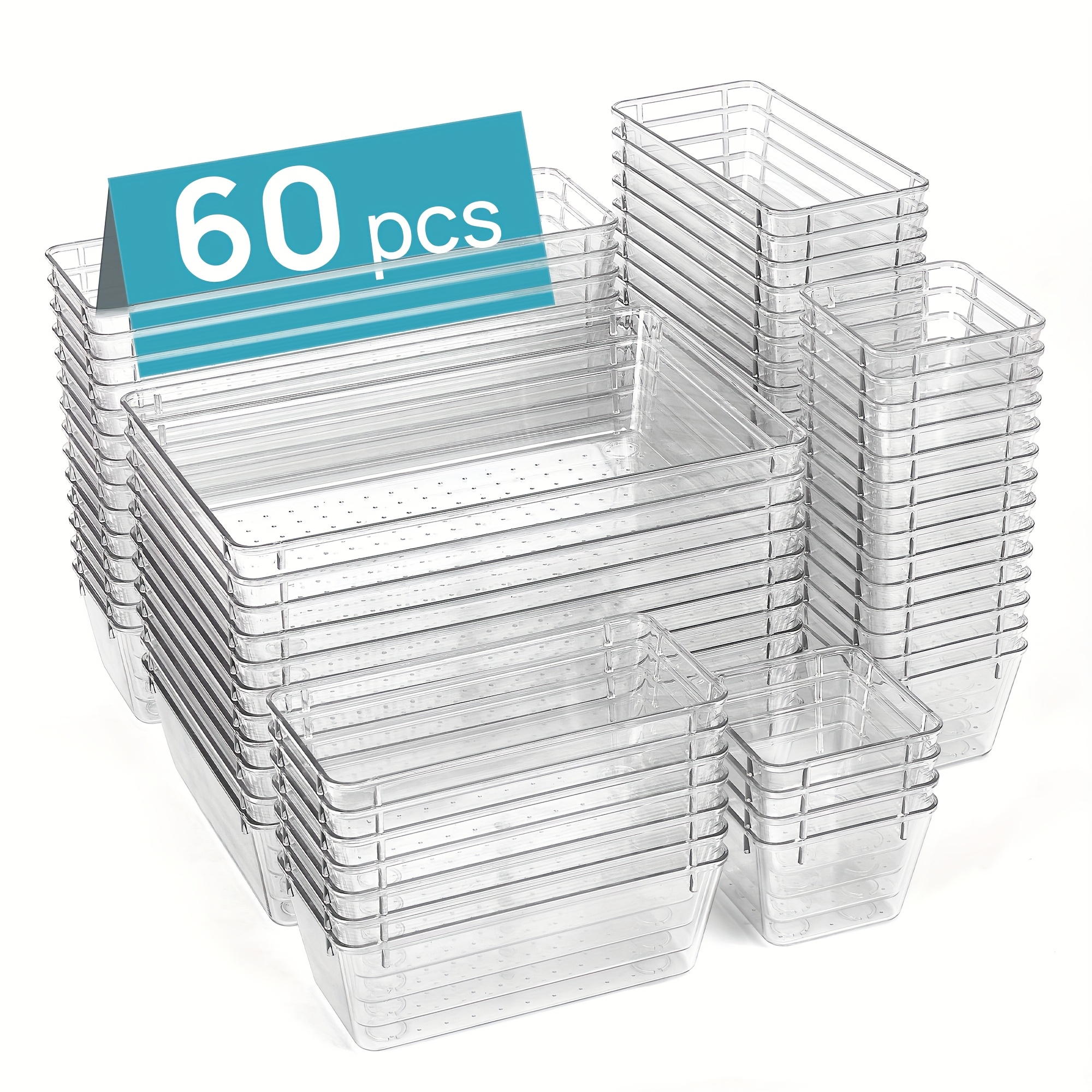 Home Office United Kingdom - 60pcs Table And Drawer Storage, Office