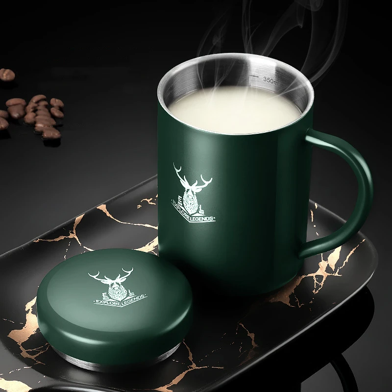 Home Office Hours - Thermal Mug with Lid 304 Stainless