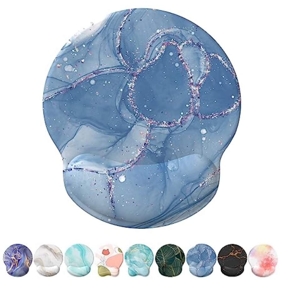 Wrist Rest Pad - Mouse Pad with Wrist Rest, Comfortable