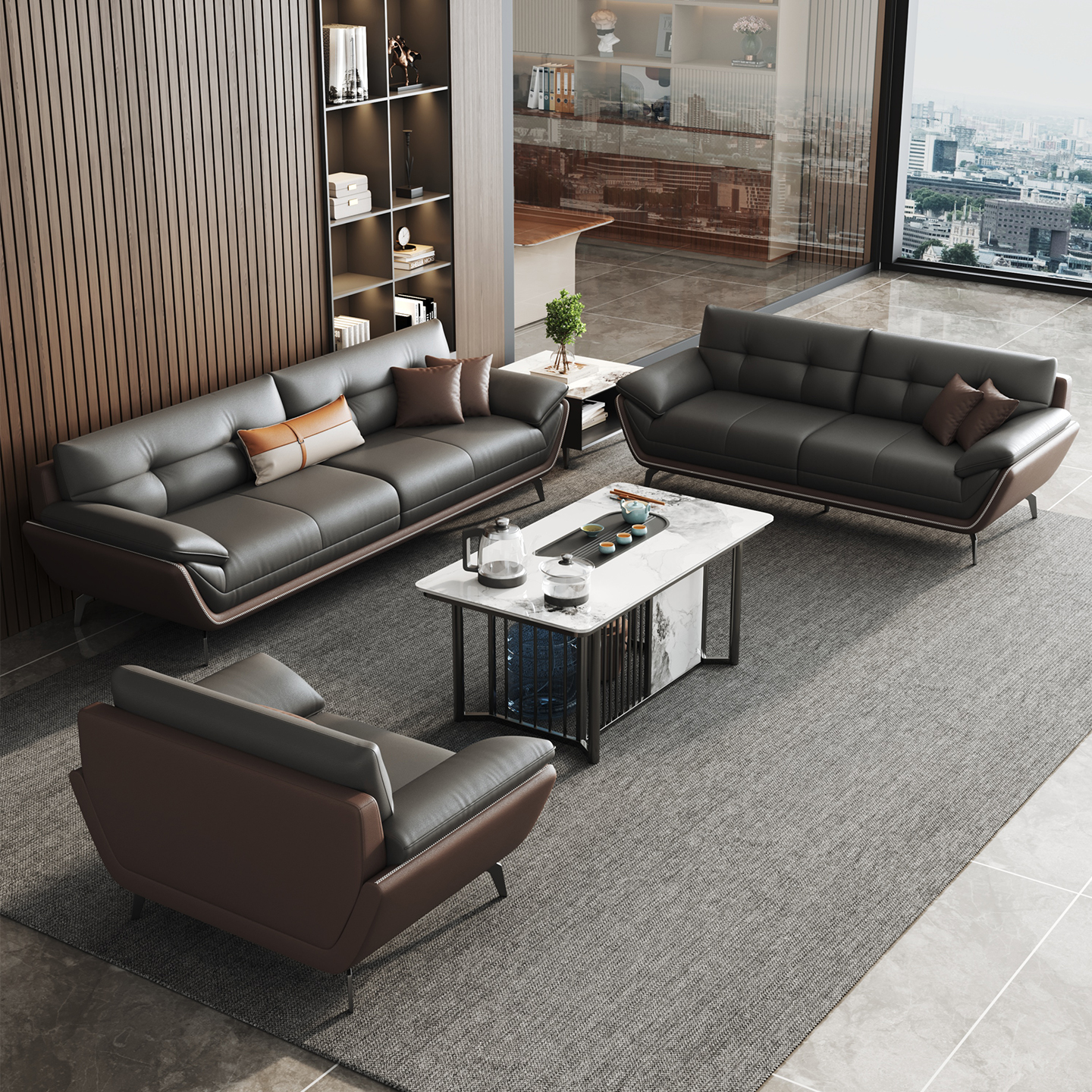 @#3-Seater Reclining Furniture - đánh giá và giá Home Office Furniture Sets