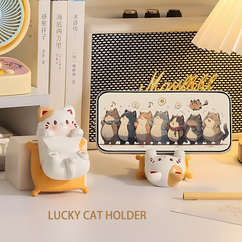 Cute Cartoon Cat Desktop Ornam - đánh giá và giá Home Office Jobs