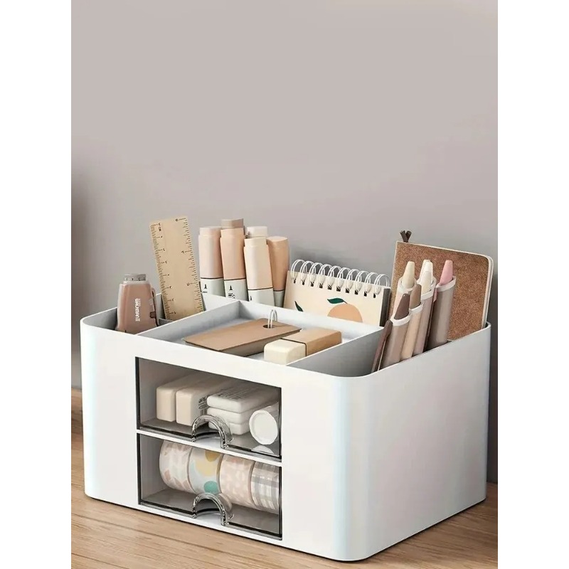 1PC Pen Organizer With 2 Drawe - đánh giá và giá Home Office Furniture Sets