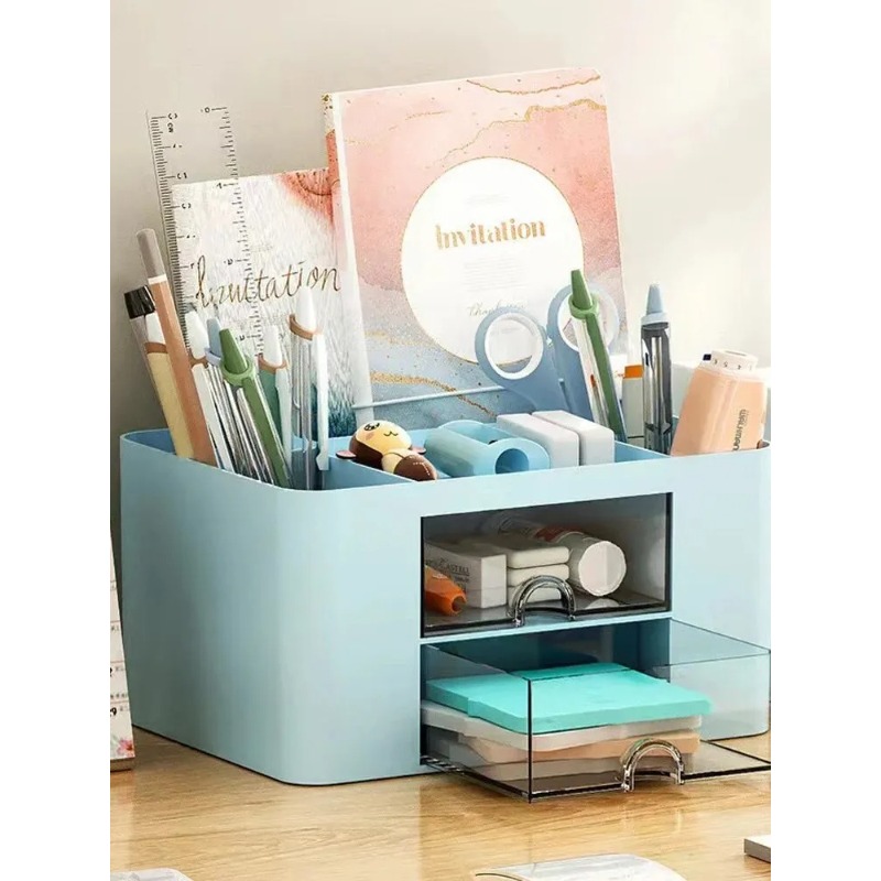 1PC Pen Organizer With 2 Drawe - đánh giá và giá Home Office Furniture Sets