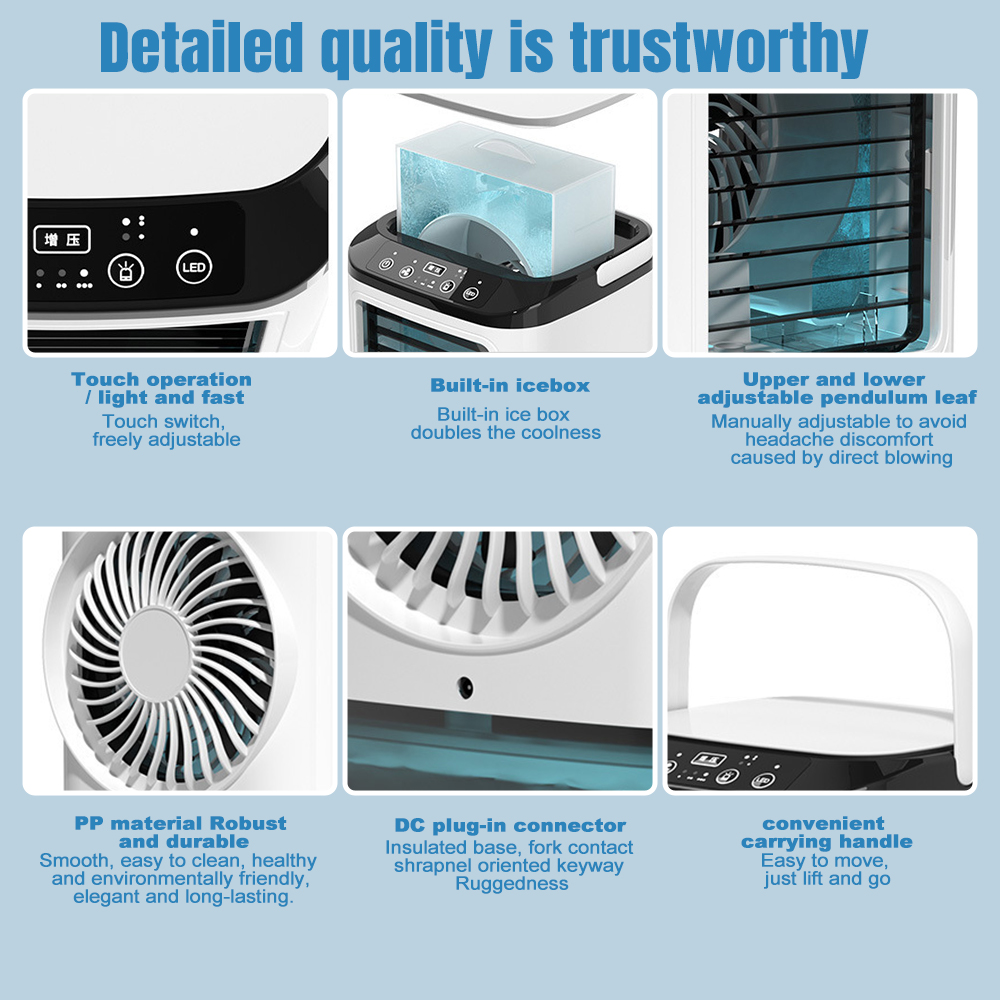 Portable Mini Air Conditioner  - đánh giá và giá Home Office Jobs
