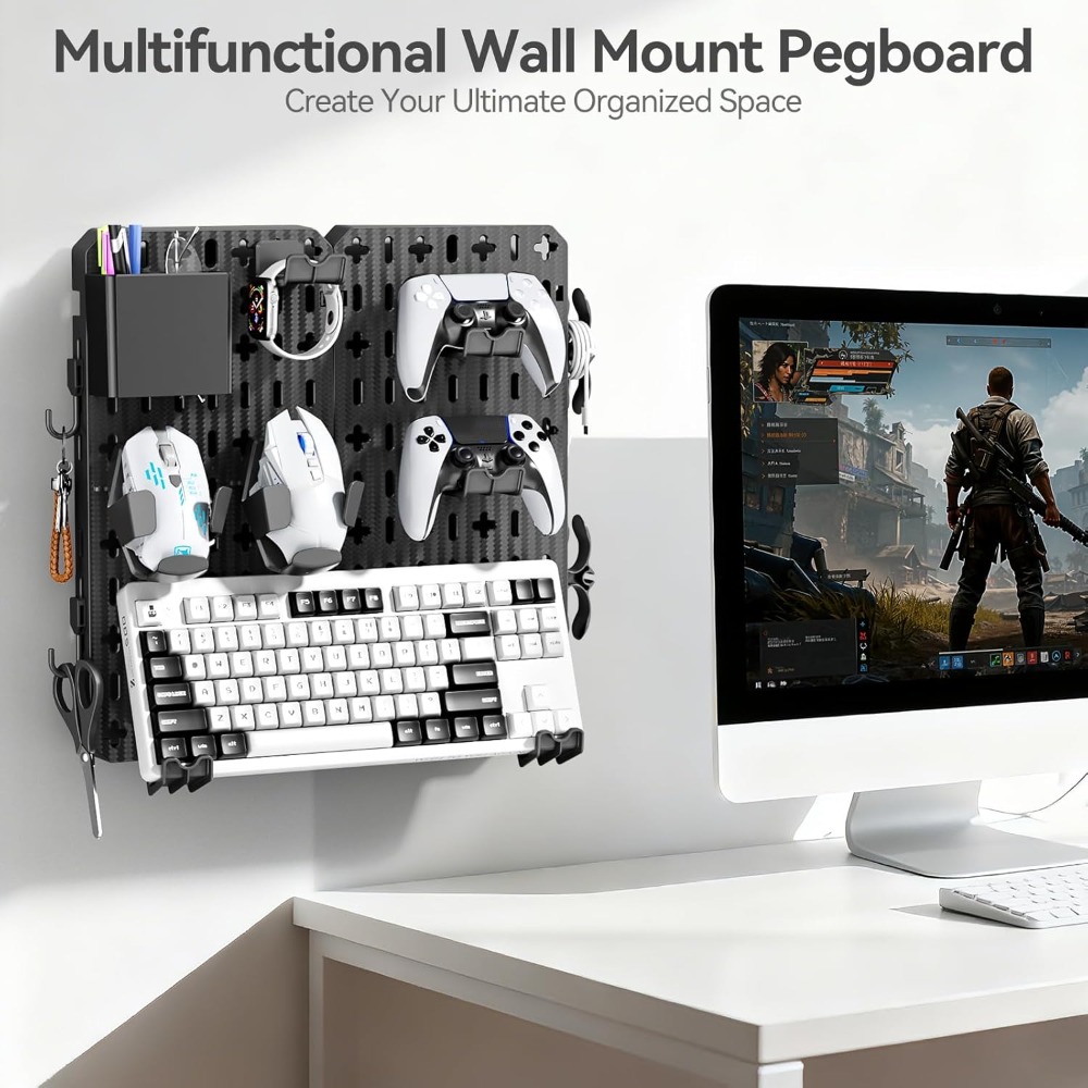 Wall Mount Keyboard & Mouse Di - đánh giá và giá Pen Holder Organizer
