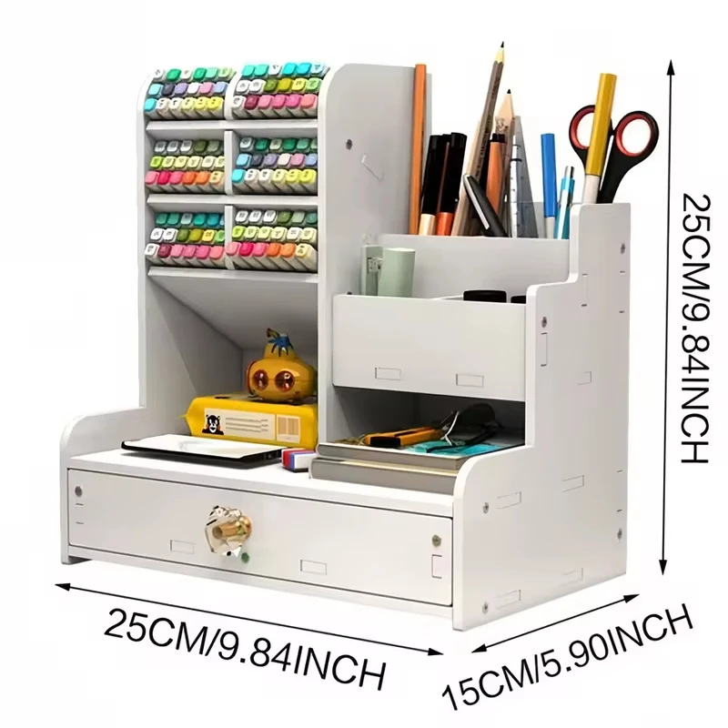 White 10-Grid Stationery Stora - đánh giá và giá Home Office Furniture Sets