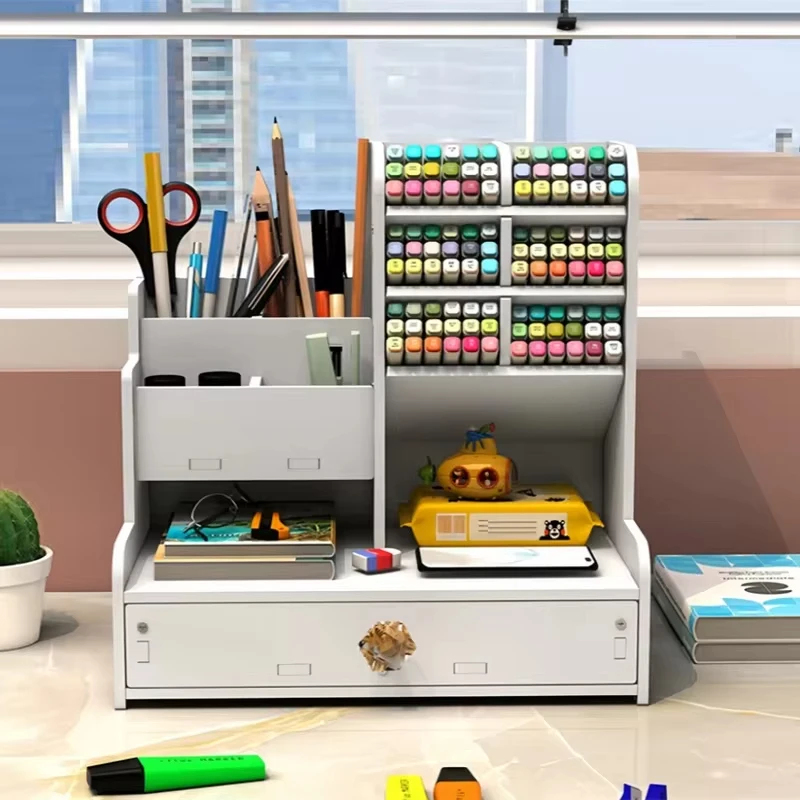 White 10-Grid Stationery Stora - đánh giá và giá Home Office Furniture Sets