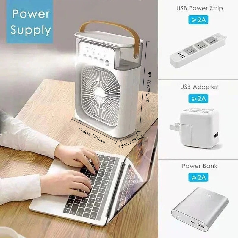 3 In 1 Mini Air Cooler Portabl - đánh giá và giá Home Office Jobs