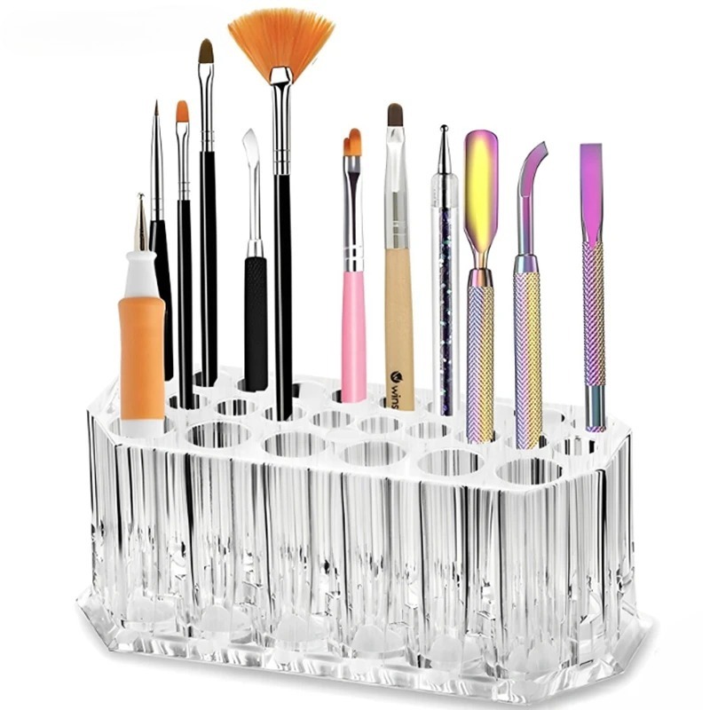 Nail Art Pen Holder 26 Holes A - đánh giá và giá Pen Holder Organizer