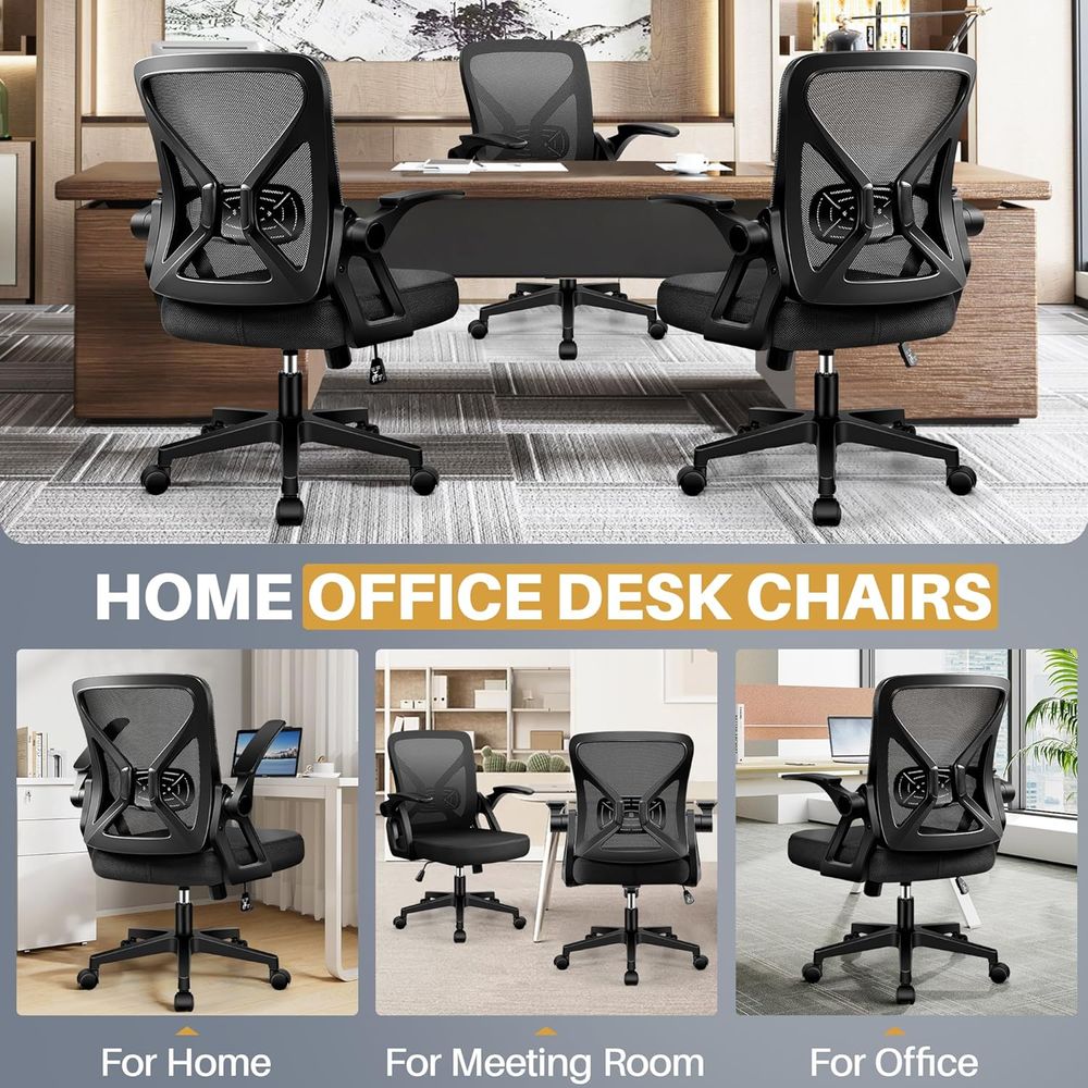 Ergonomic Mesh Desk Chair with - đánh giá và giá Home Office Furniture Sets