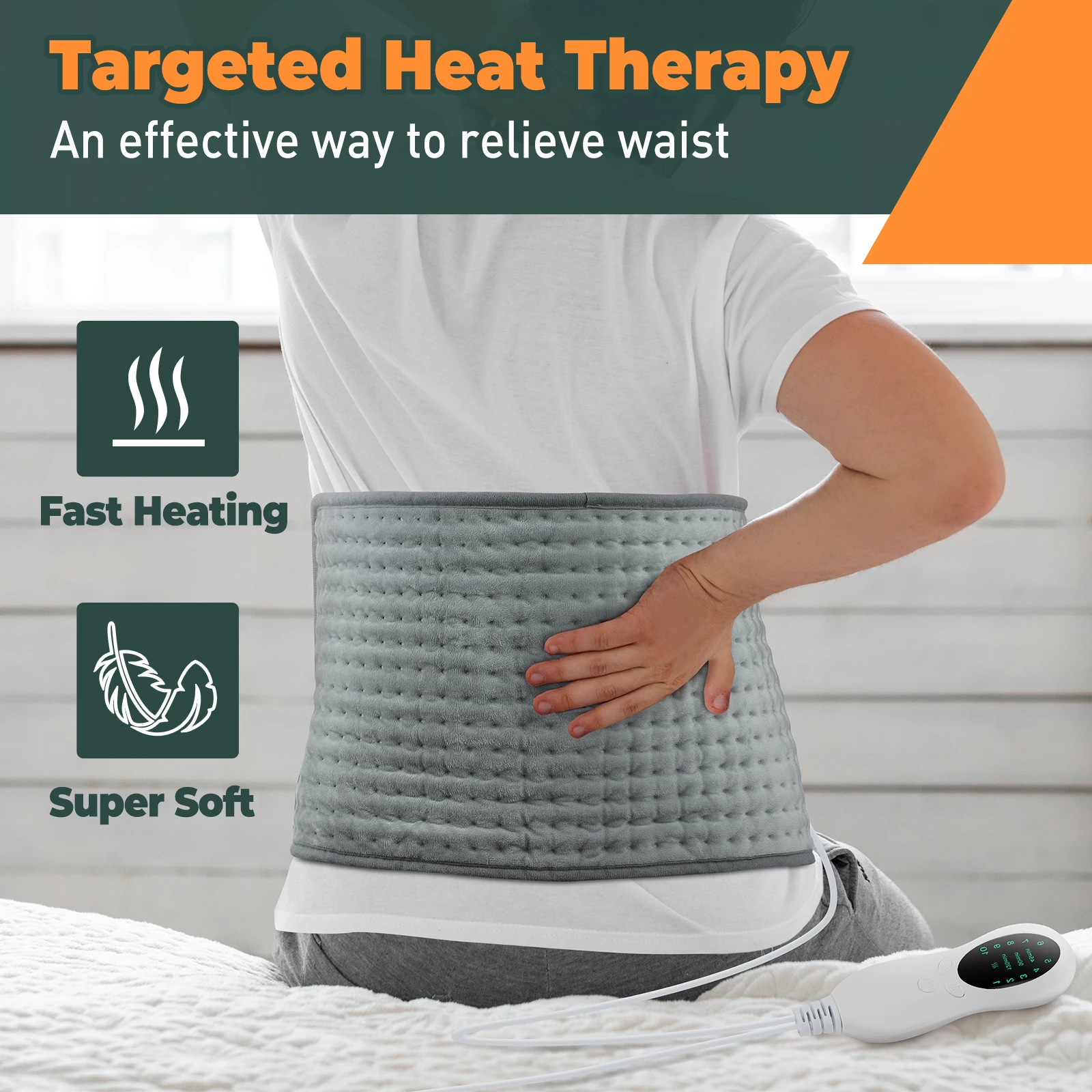Electric Heating Pad Home Ther - đánh giá và giá Home Office Hours