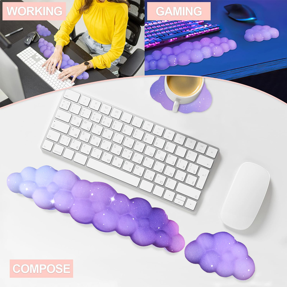 Keypad Wrist Rest Set with Non - đánh giá và giá Wrist Rest Pad