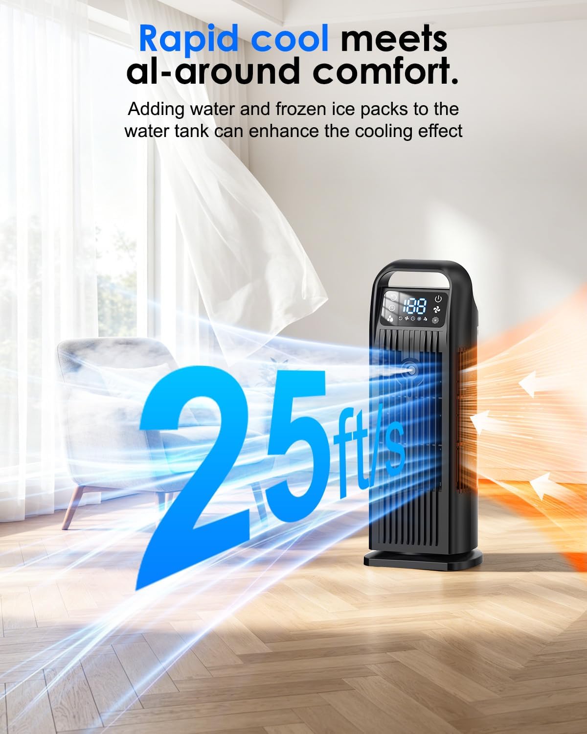 Portable Evaporative Air Coole - đánh giá và giá Home Office Hours