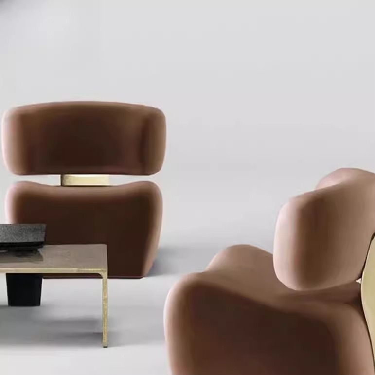 Cozy Pink Faux Fur Lazy Chair, - đánh giá và giá Home Office Cozy