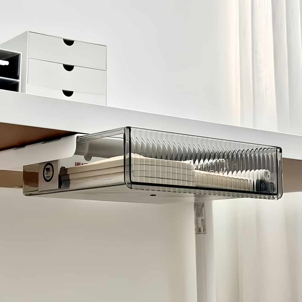 1pc Under Desk Clear Drawer Or - đánh giá và giá Home Office Furniture Sets