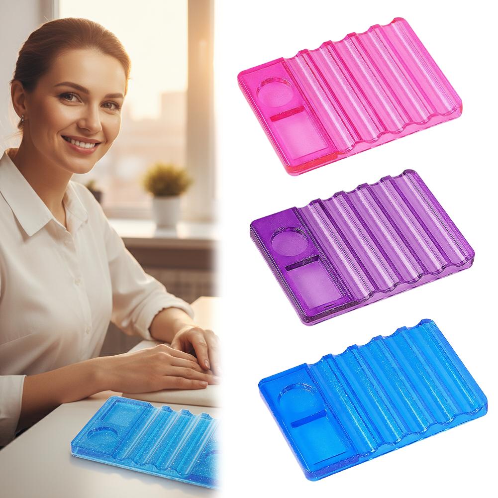 5-Grid Nail Art Pen Holder wit - đánh giá và giá Pen Holder Organizer