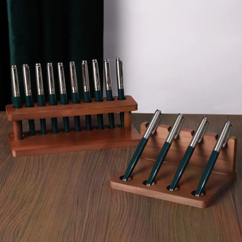 Walnut Wood Test Tube Rack Mul - đánh giá và giá Pen Holder Organizer