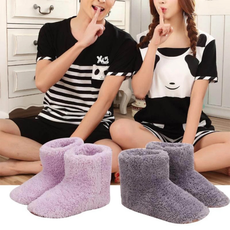 Useful Plush USB Heated Shoes  - đánh giá và giá Home Office Hours