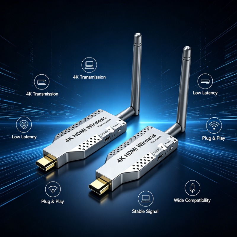 Portable 4K Wireless HDMI Tran - đánh giá và giá Home Office Pc