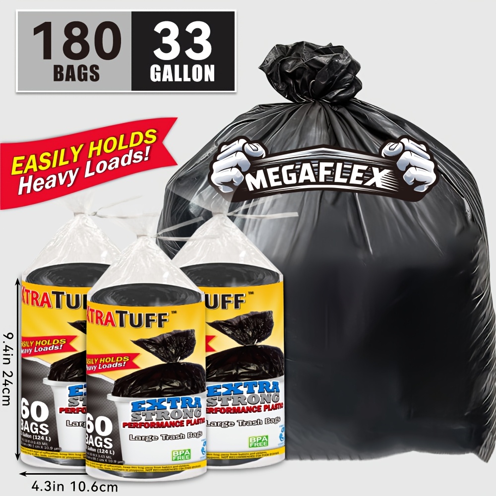 180-Pack 33-Gallon Heavy-Duty  - đánh giá và giá Home Office United Kingdom