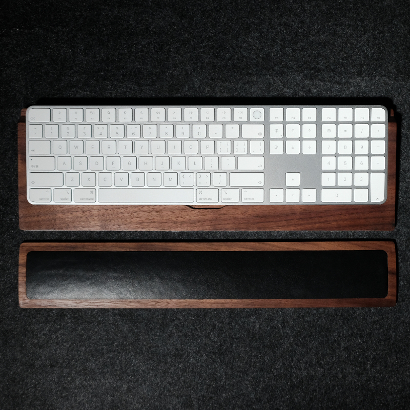 Woody Cowhide Palm Rest for Me - đánh giá và giá Wrist Rest Pad