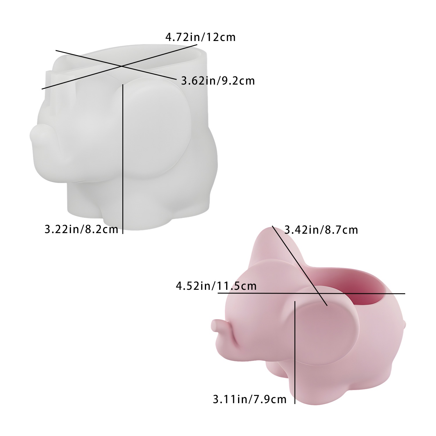 DIY Elephant Storage Cup Resin - đánh giá và giá Pen Holder Organizer