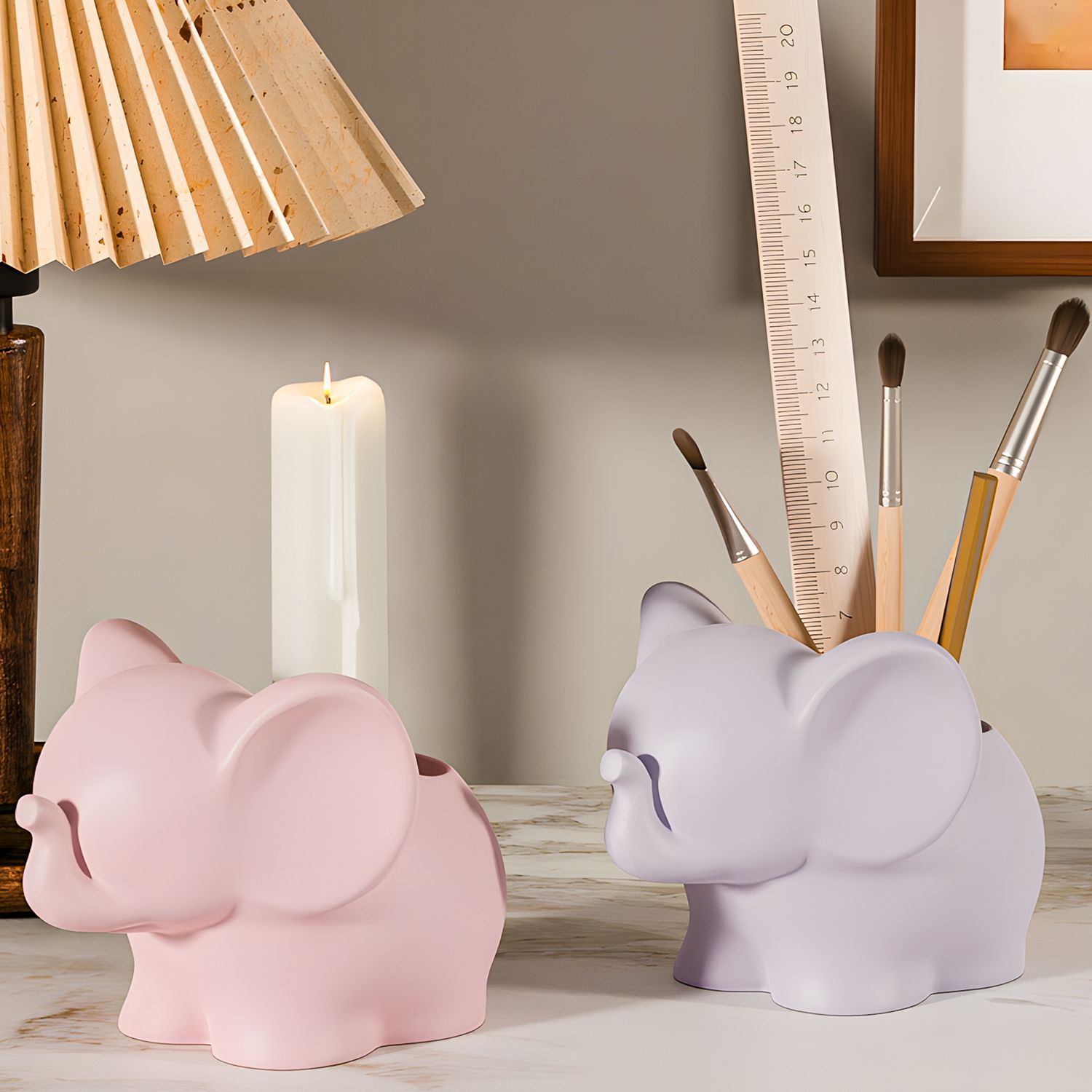 DIY Elephant Storage Cup Resin - đánh giá và giá Pen Holder Organizer