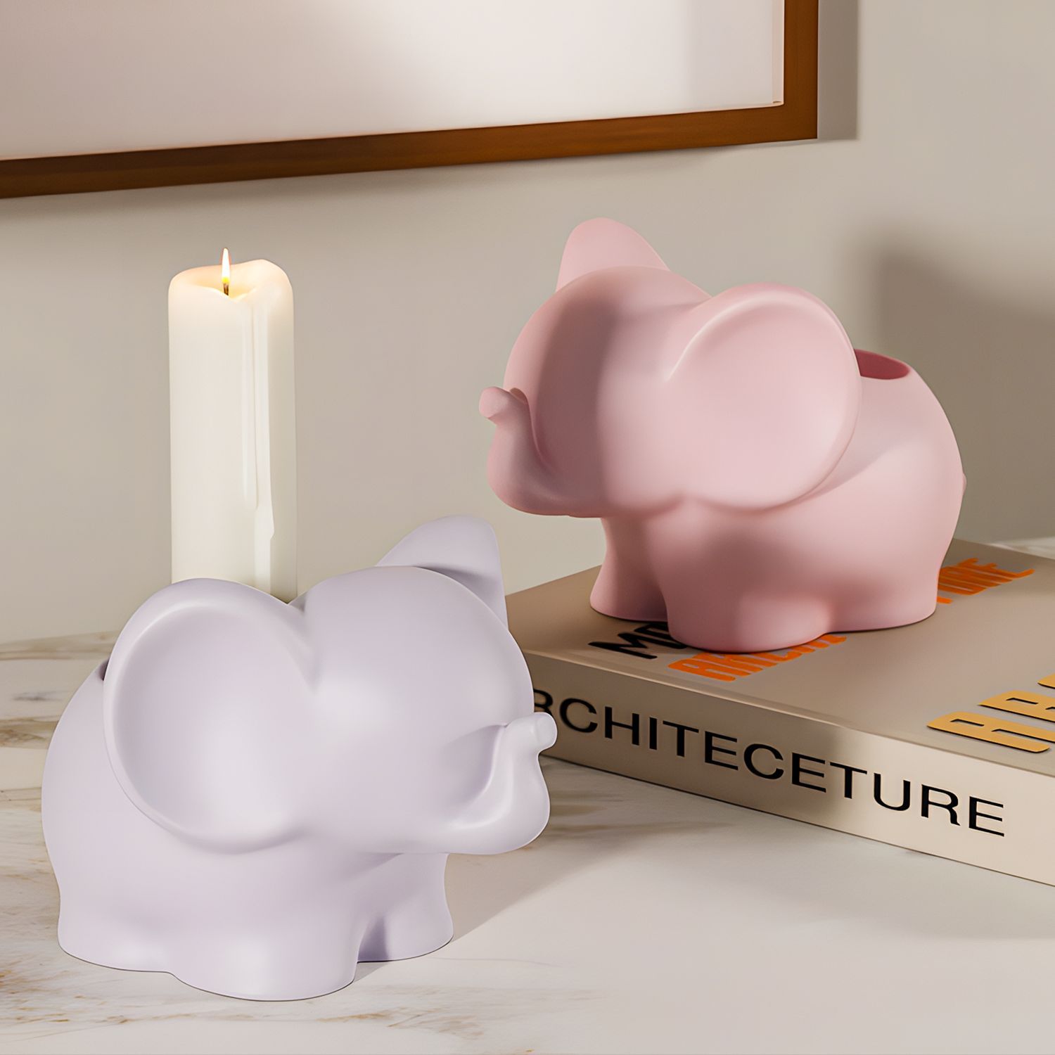 DIY Elephant Storage Cup Resin - đánh giá và giá Pen Holder Organizer