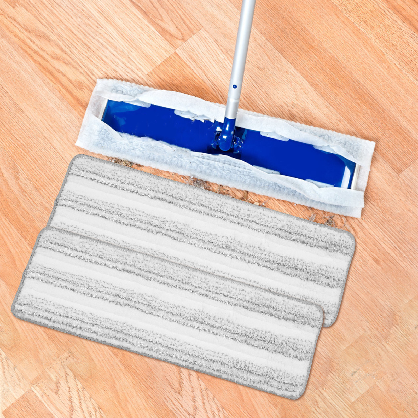 2Pcs Mop Pad Replacements Flat - đánh giá và giá Home Office Marketing