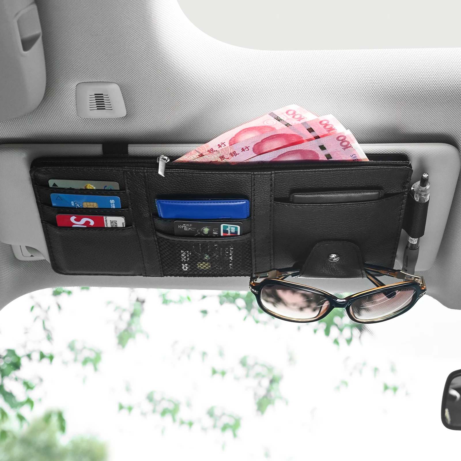 Car Sun Visor Bill Pen Busines - đánh giá và giá Pen Holder Organizer