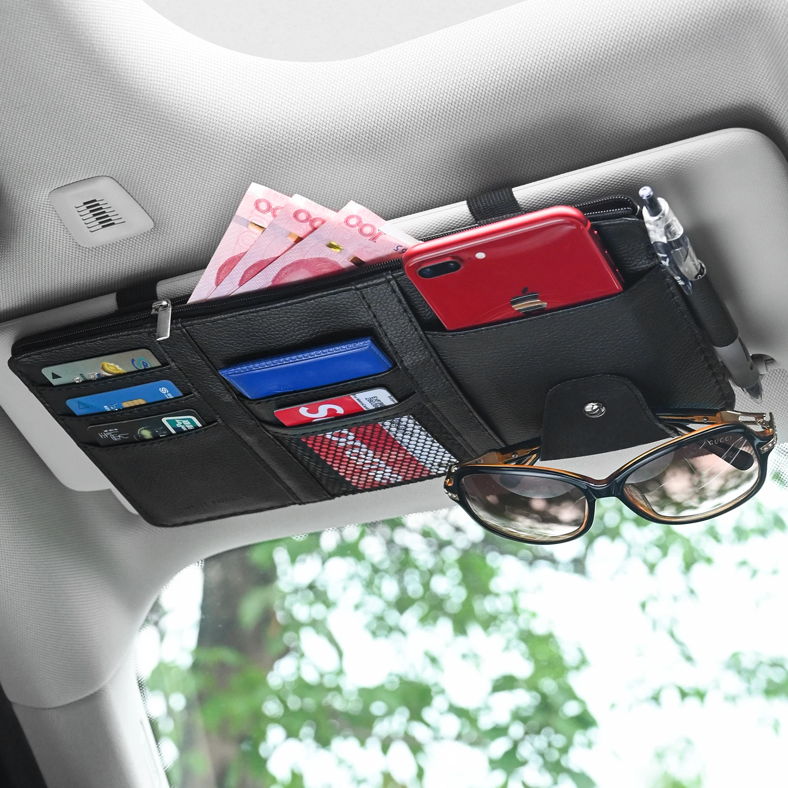 Car Sun Visor Bill Pen Busines - đánh giá và giá Pen Holder Organizer