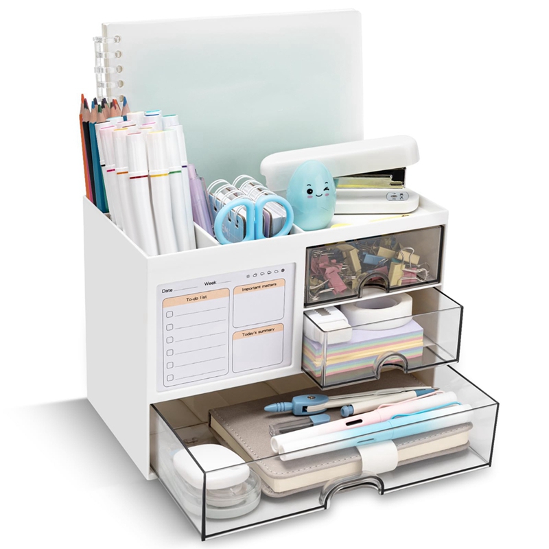 Desk Organizer with 3 Drawer,M - đánh giá và giá Pen Holder Organizer