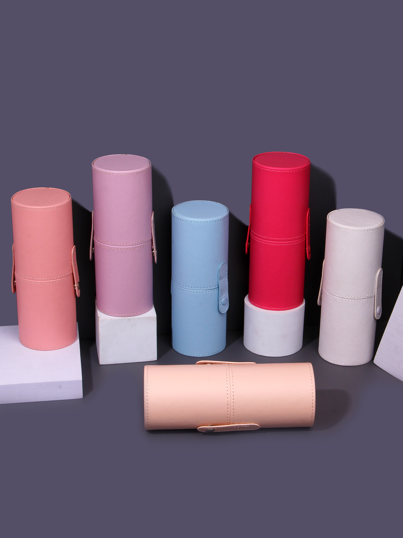 Portable multi-color makeup br - đánh giá và giá Pen Holder Organizer