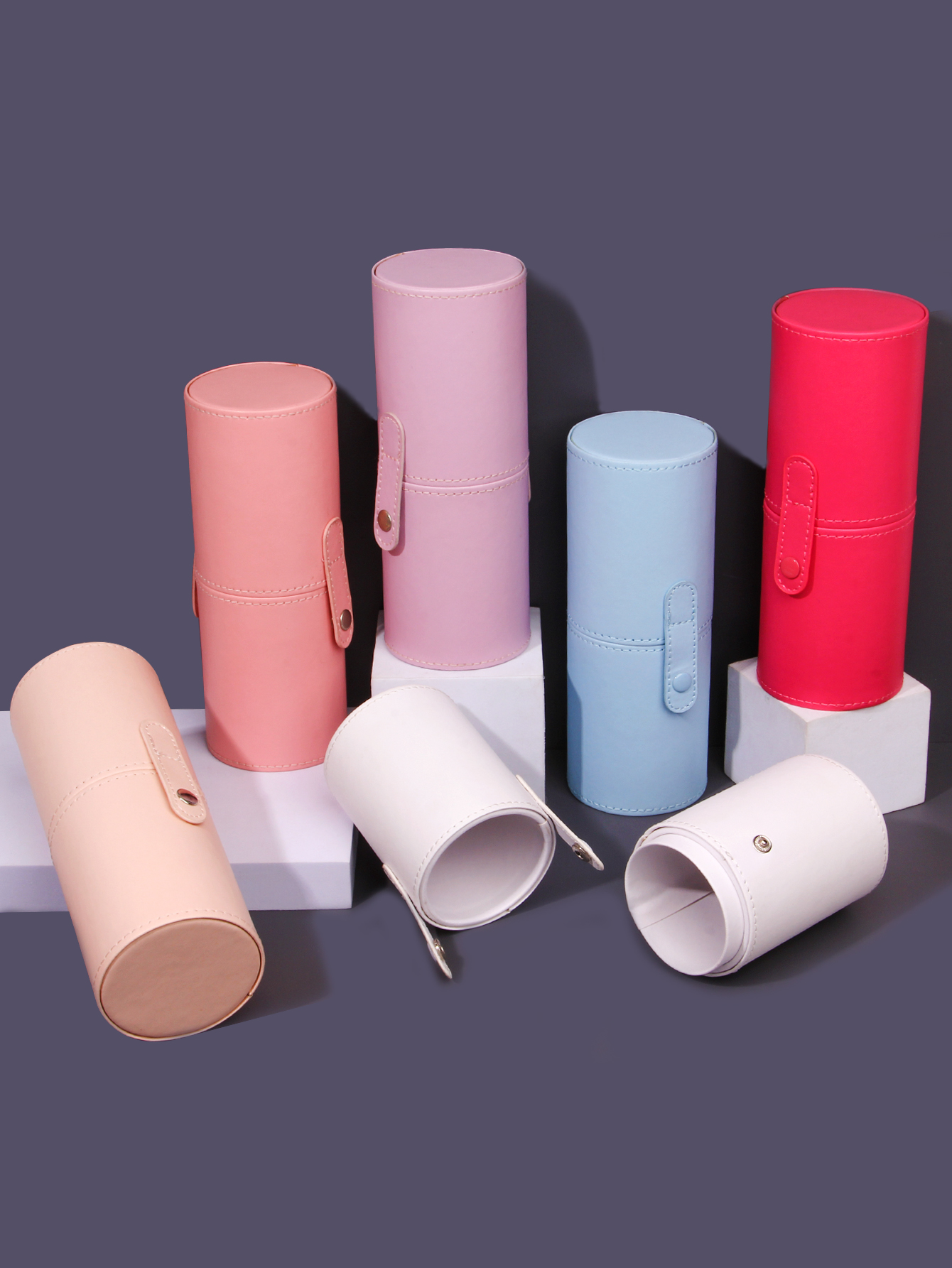 Portable multi-color makeup br - đánh giá và giá Pen Holder Organizer