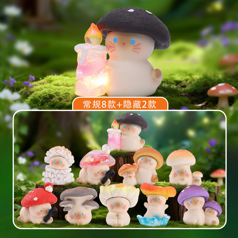 New Mushroom Cat Blind Box Fan - đánh giá và giá Home Office Jobs