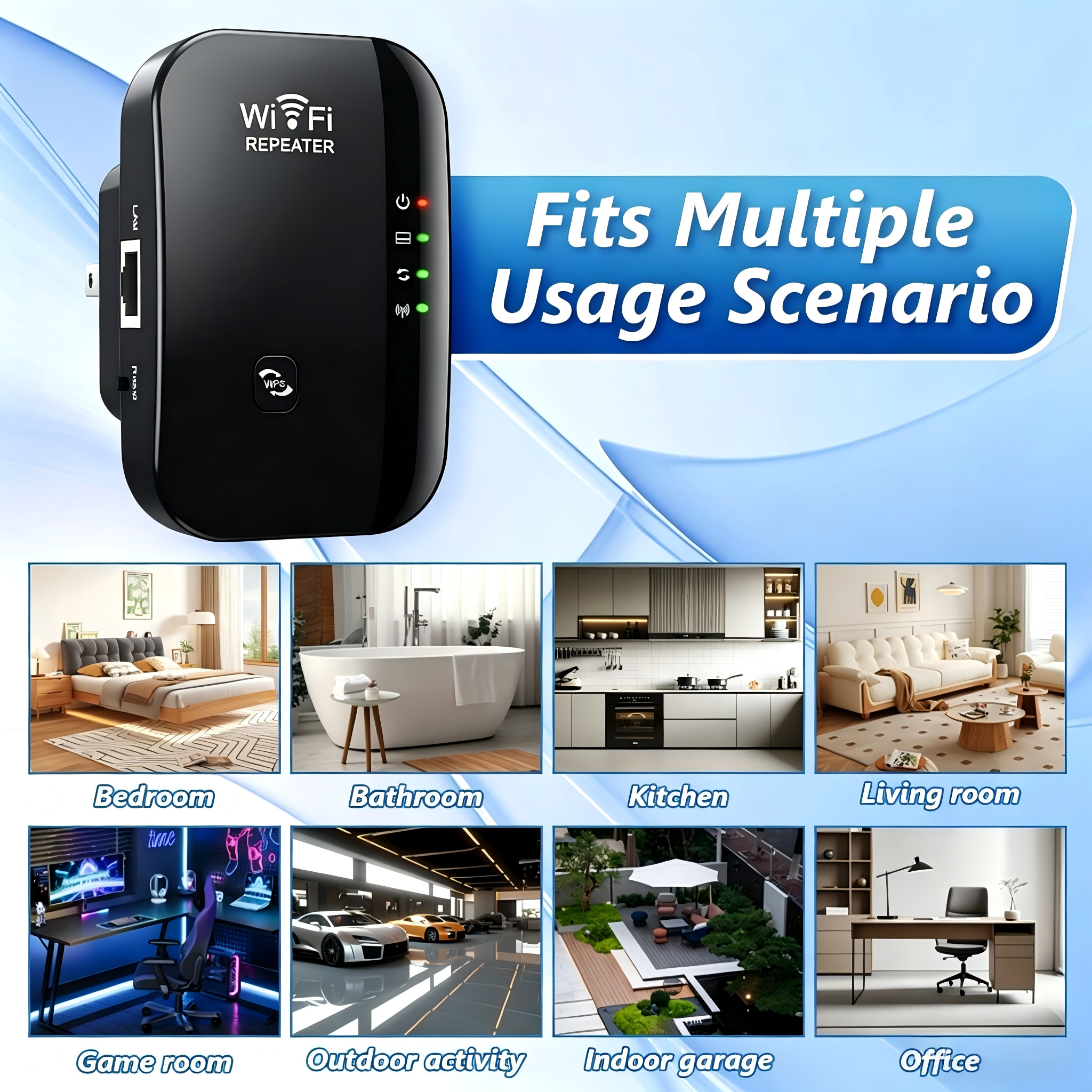 Wireless 300M 2.4GHz WiFi Rang - đánh giá và giá Home Office Jobs