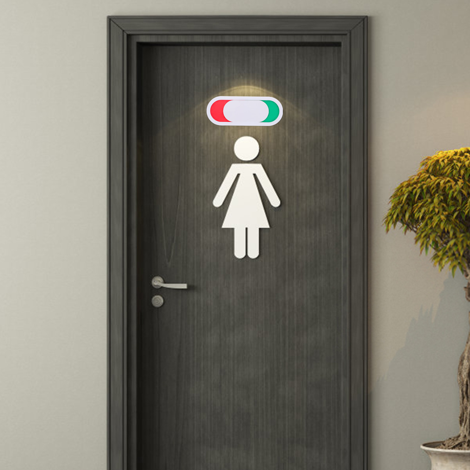 Toilet Slide Door Sign Premium - đánh giá và giá Home Office Vacantes