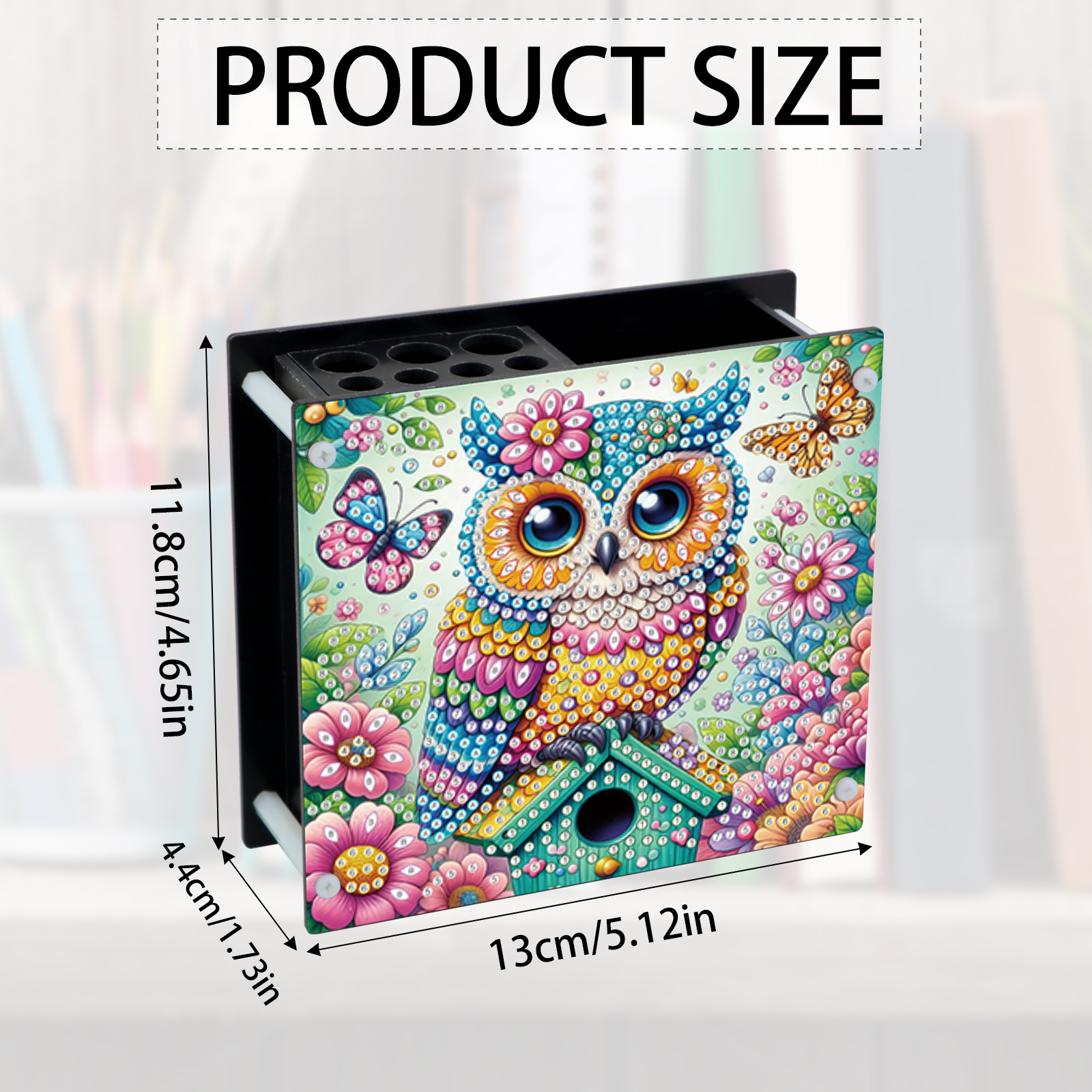 2Pcs Pen Holder Diamond Art Pa - đánh giá và giá Pen Holder Organizer