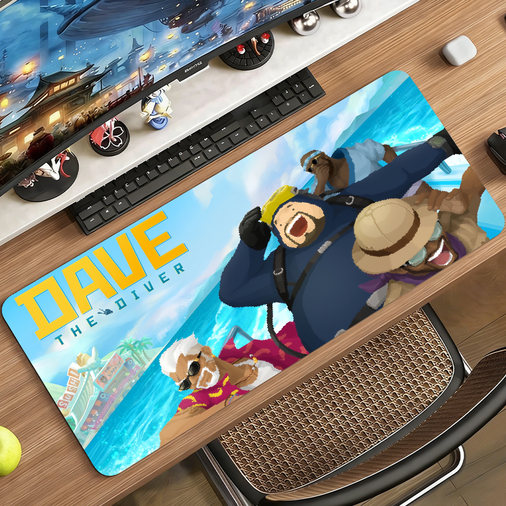 Game Daves the Diver Mouse Pad - đánh giá và giá Wrist Rest Pad