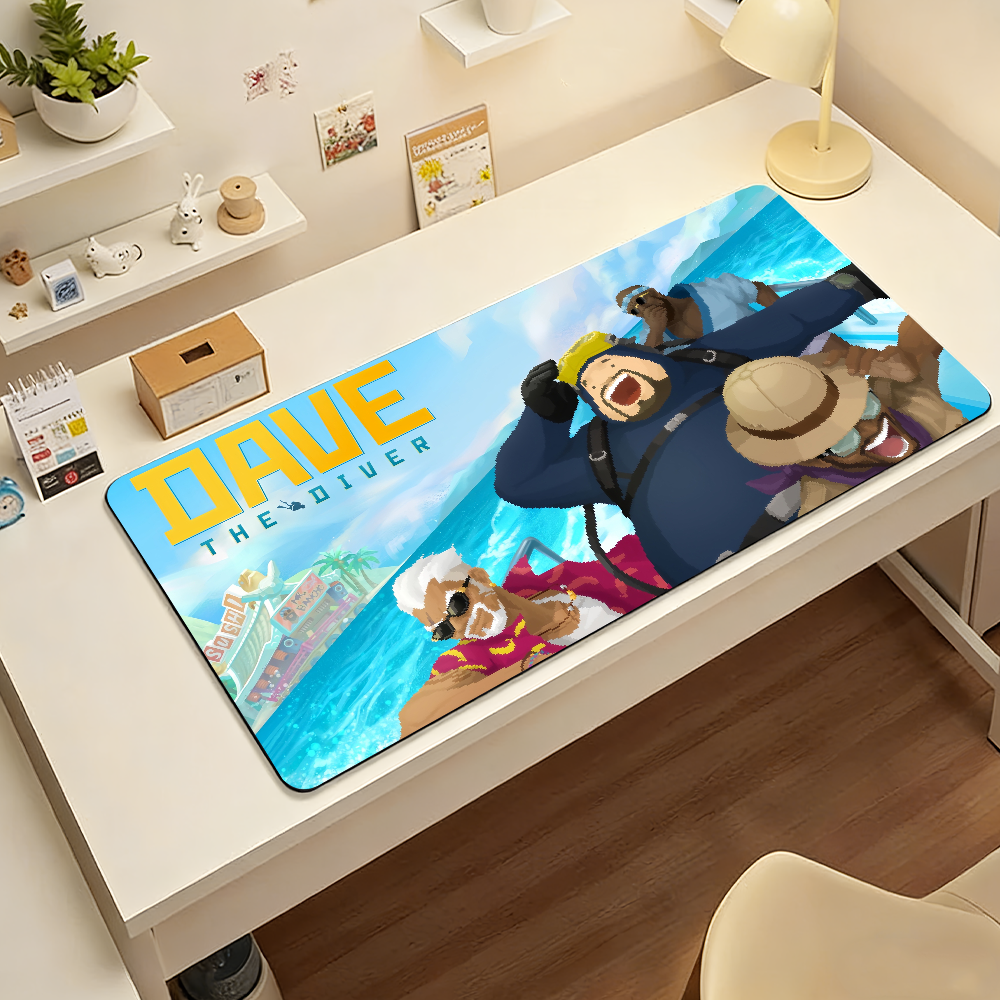 Game Daves the Diver Mouse Pad - đánh giá và giá Wrist Rest Pad