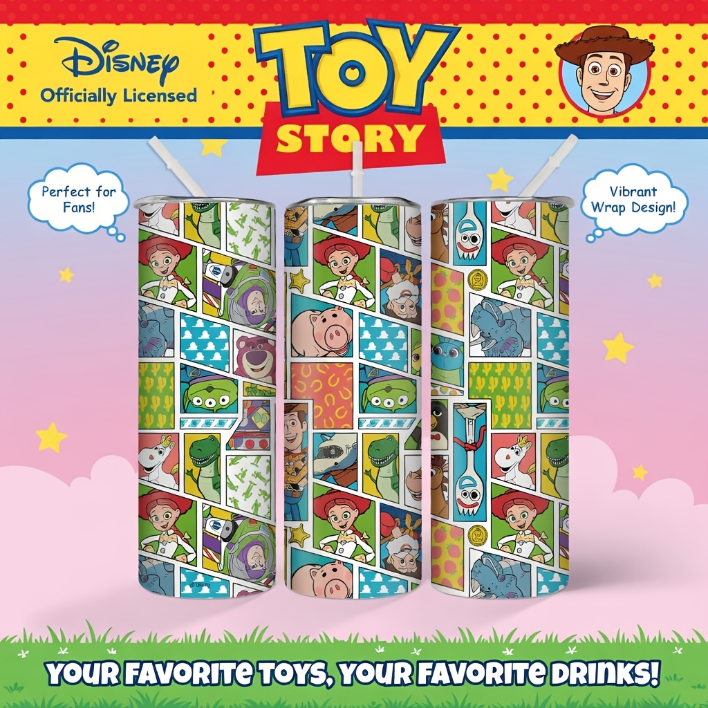 1pc 20oz Disney Toy Story Comi - đánh giá và giá Home Office Hours