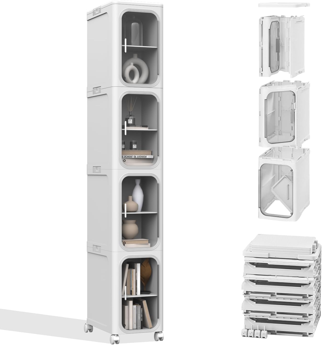 4 Tier Slim Rolling Storage Ca - đánh giá và giá Rolling File Cart