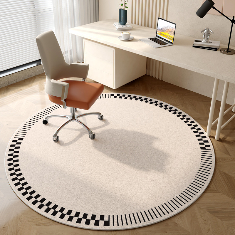 Modern Abstract Round Rug Flan - đánh giá và giá Home Office Cozy