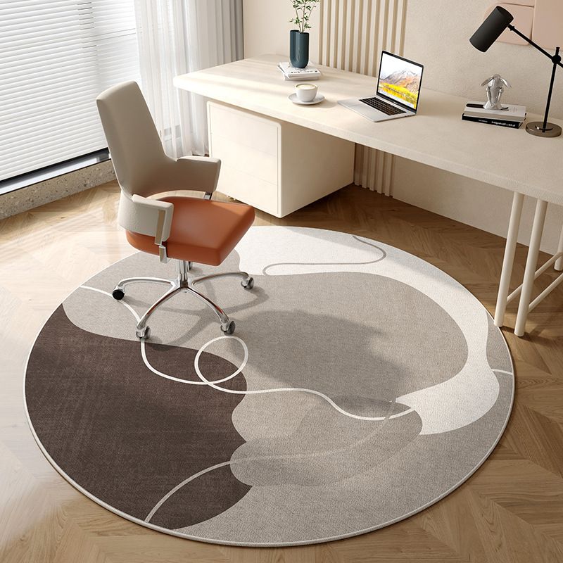 Modern Abstract Round Rug Flan - đánh giá và giá Home Office Cozy
