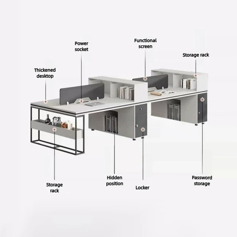 Office Staff Work Desk And Cha - đánh giá và giá Home Office Furniture Sets