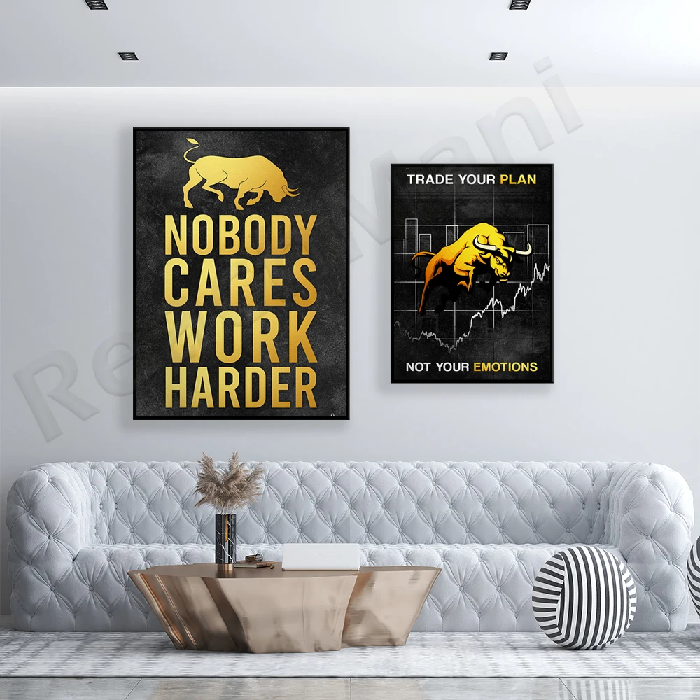 1pc frameless Nobody Cares Wor - đánh giá và giá Home Office Marketing