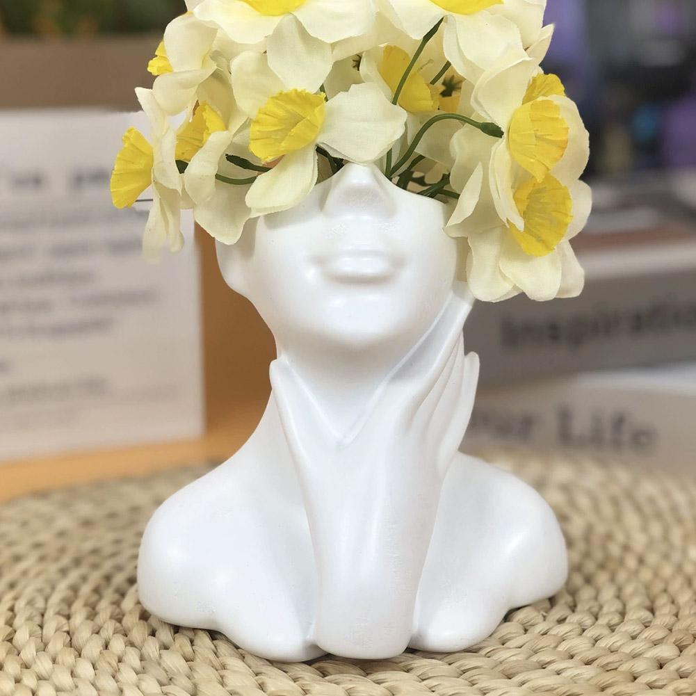 Female Bust Figurine Vase Make - đánh giá và giá Pen Holder Organizer